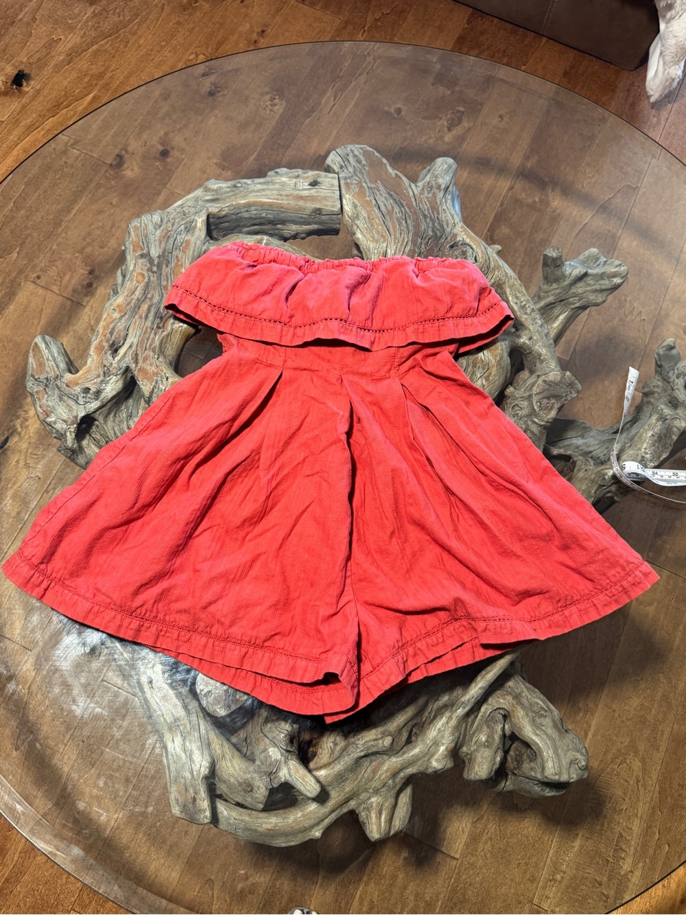 Free People Coral Romper